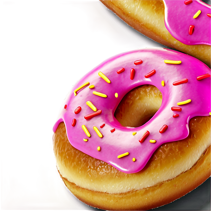 Doughnut Top View Png 06122024