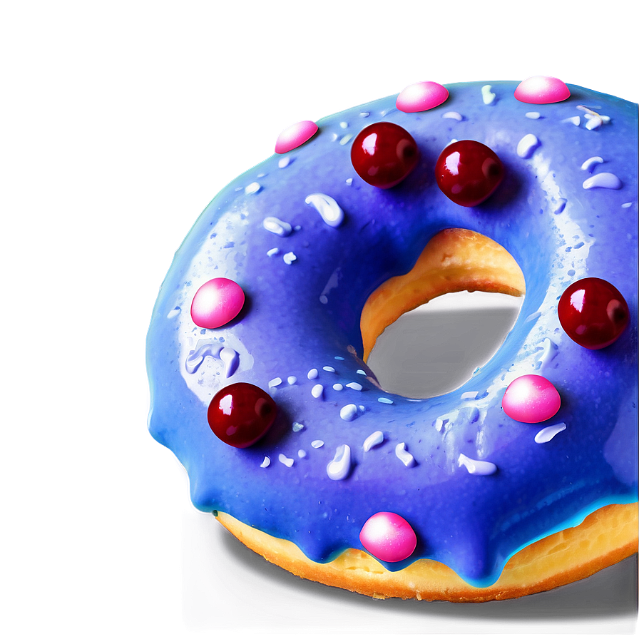 Doughnut With Cherry Png 41