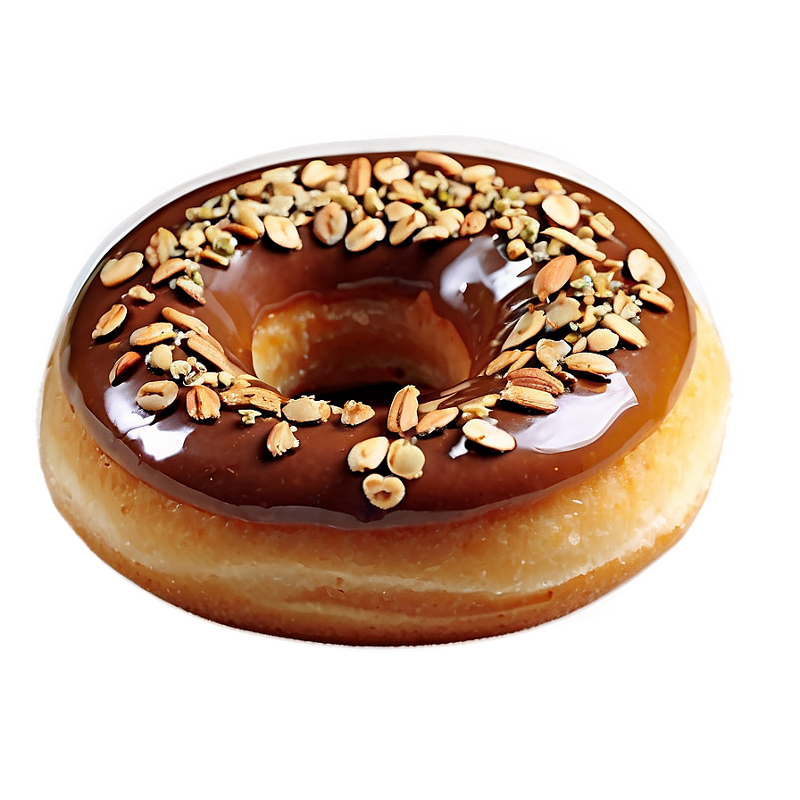 Doughnut With Nuts Png 66