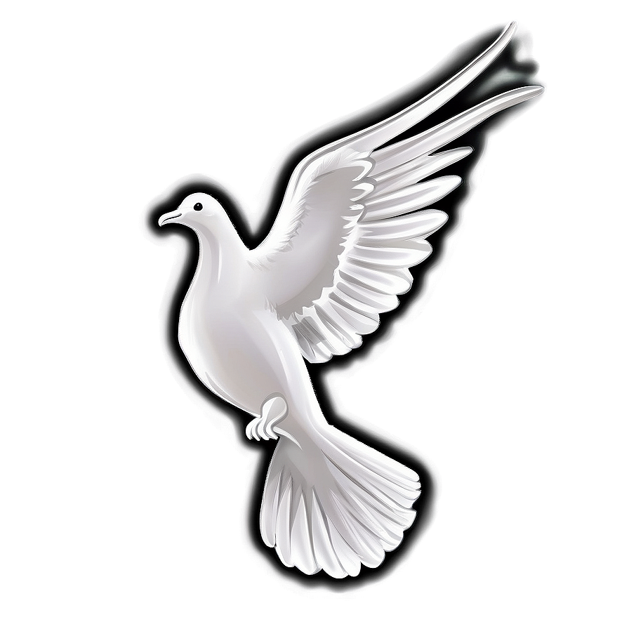 Dove And Cross Png 05042024