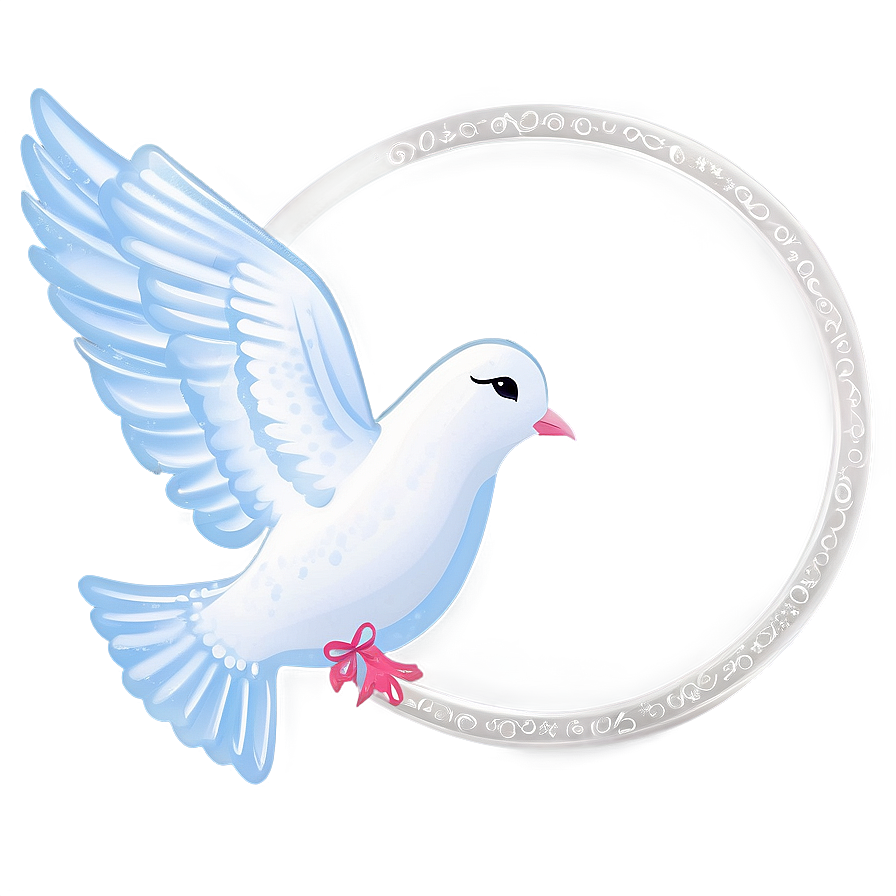 Dove Clipart For Confirmation Png 06262024