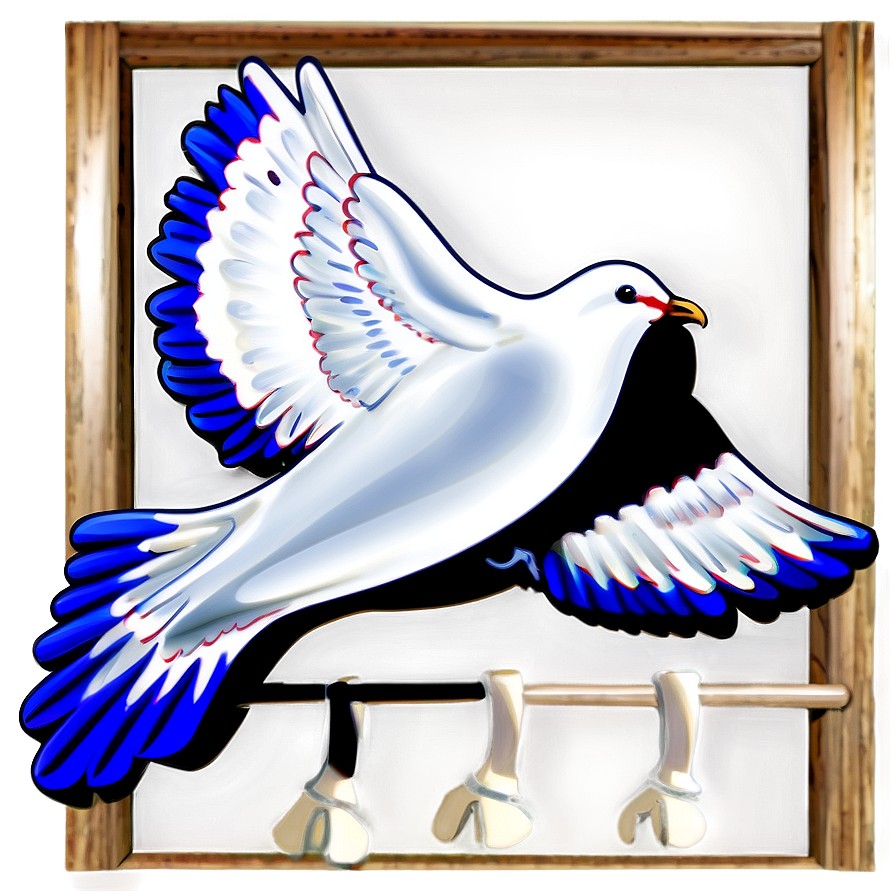 Dove Illustration Png 90