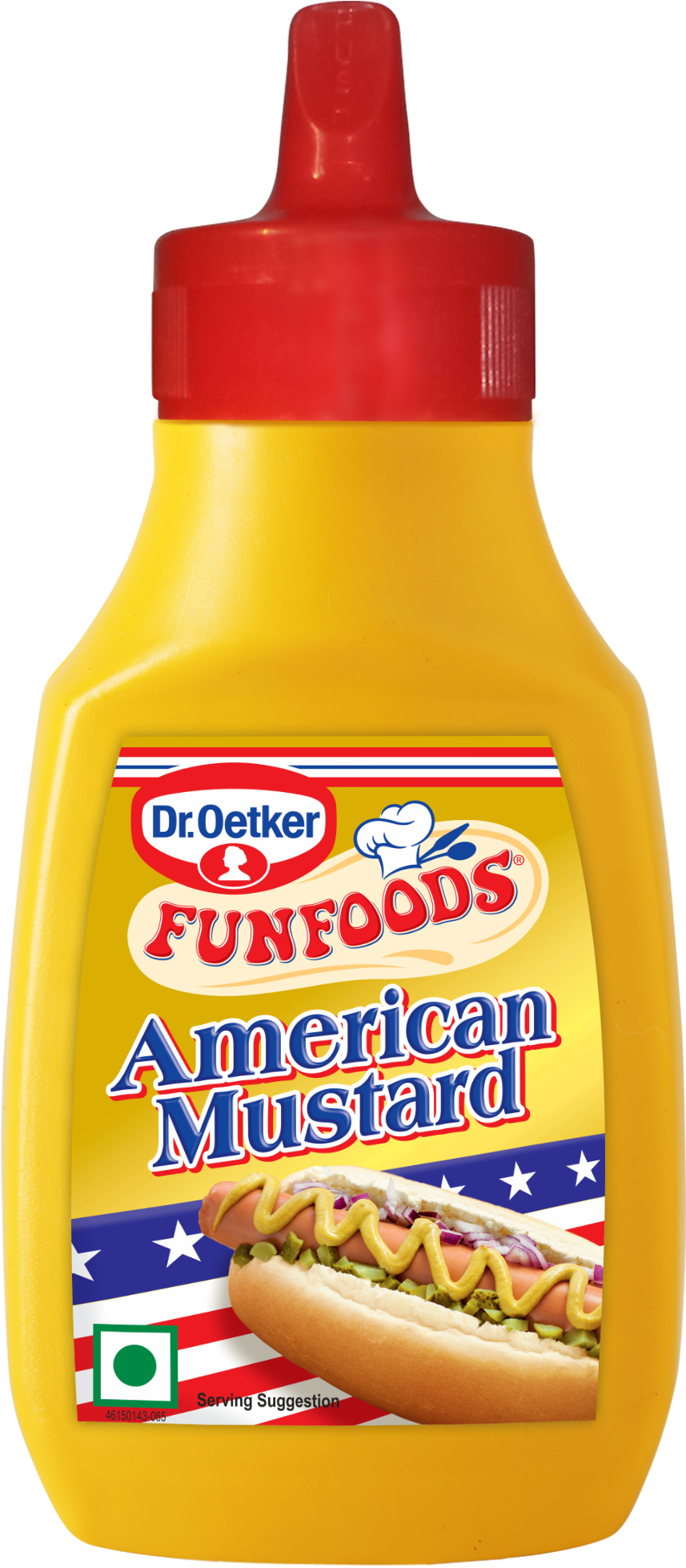 Dr Oetker American Mustard Bottle