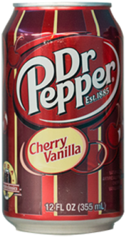 Dr Pepper Cherry Vanilla Can