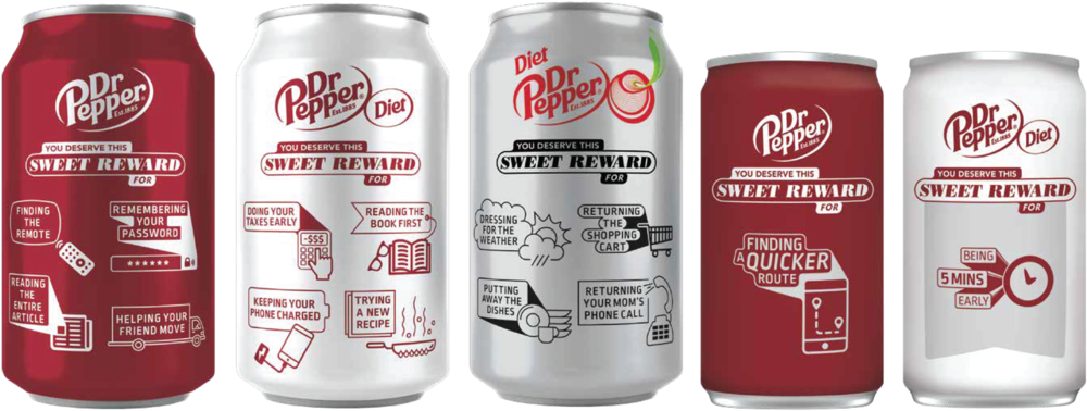 Dr Pepper Variety Cans