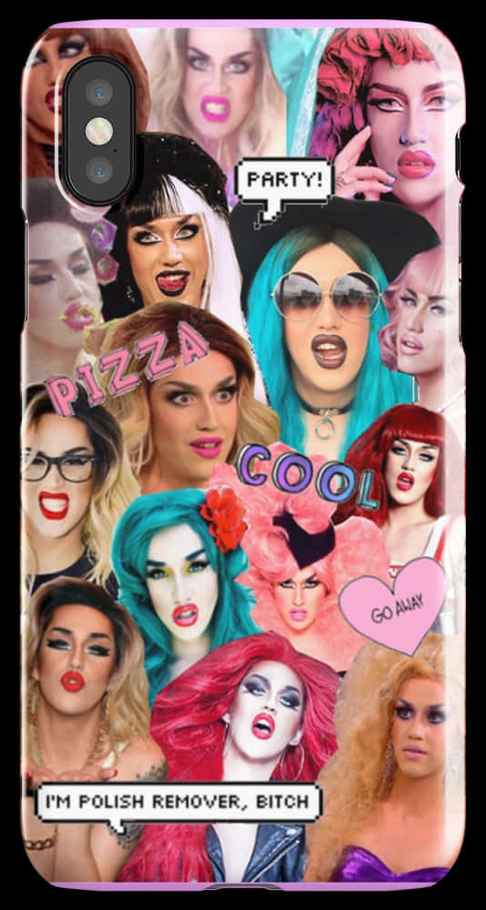 Drag Queen Collagei Phone Case