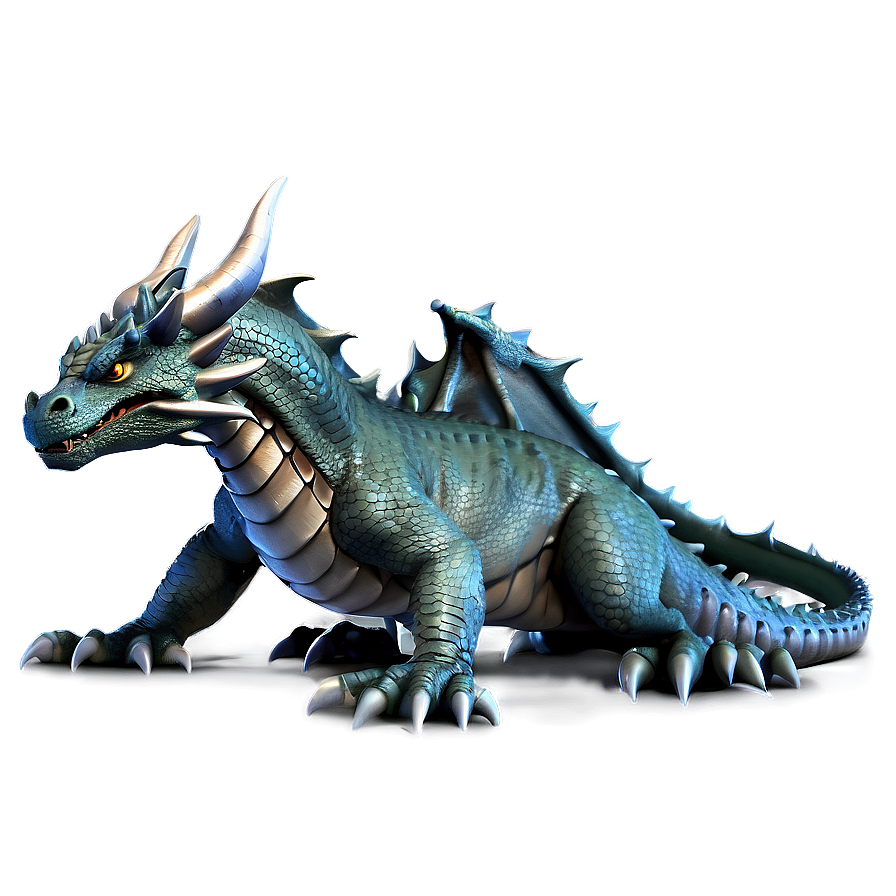 Dragon And Castle Png 6