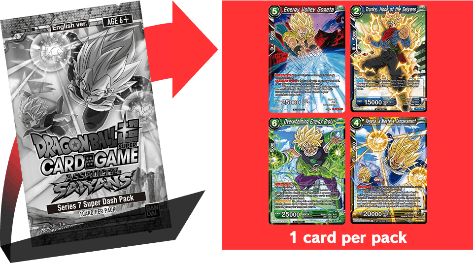 Dragon Ball Super Card Game Dash Pack Promotion