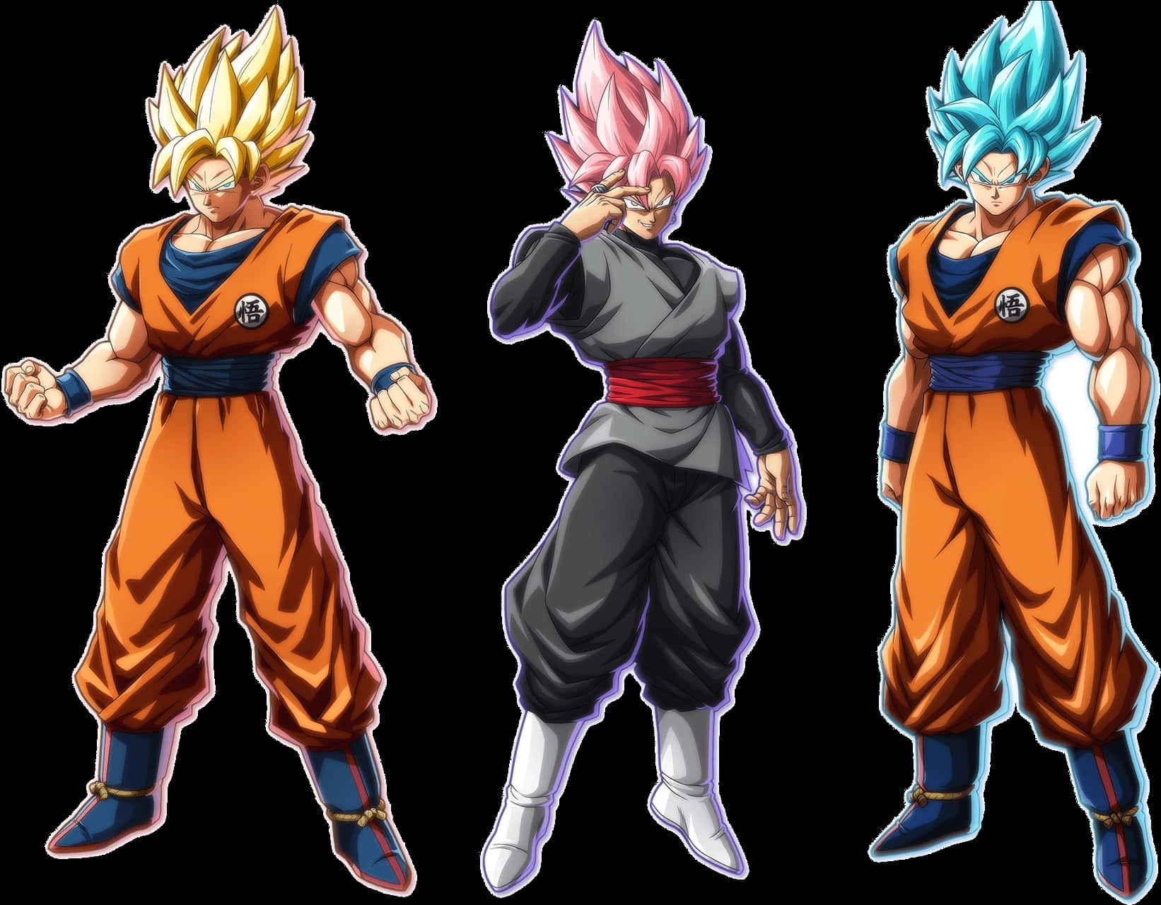 Dragon Ball Super Saiyan Transformations