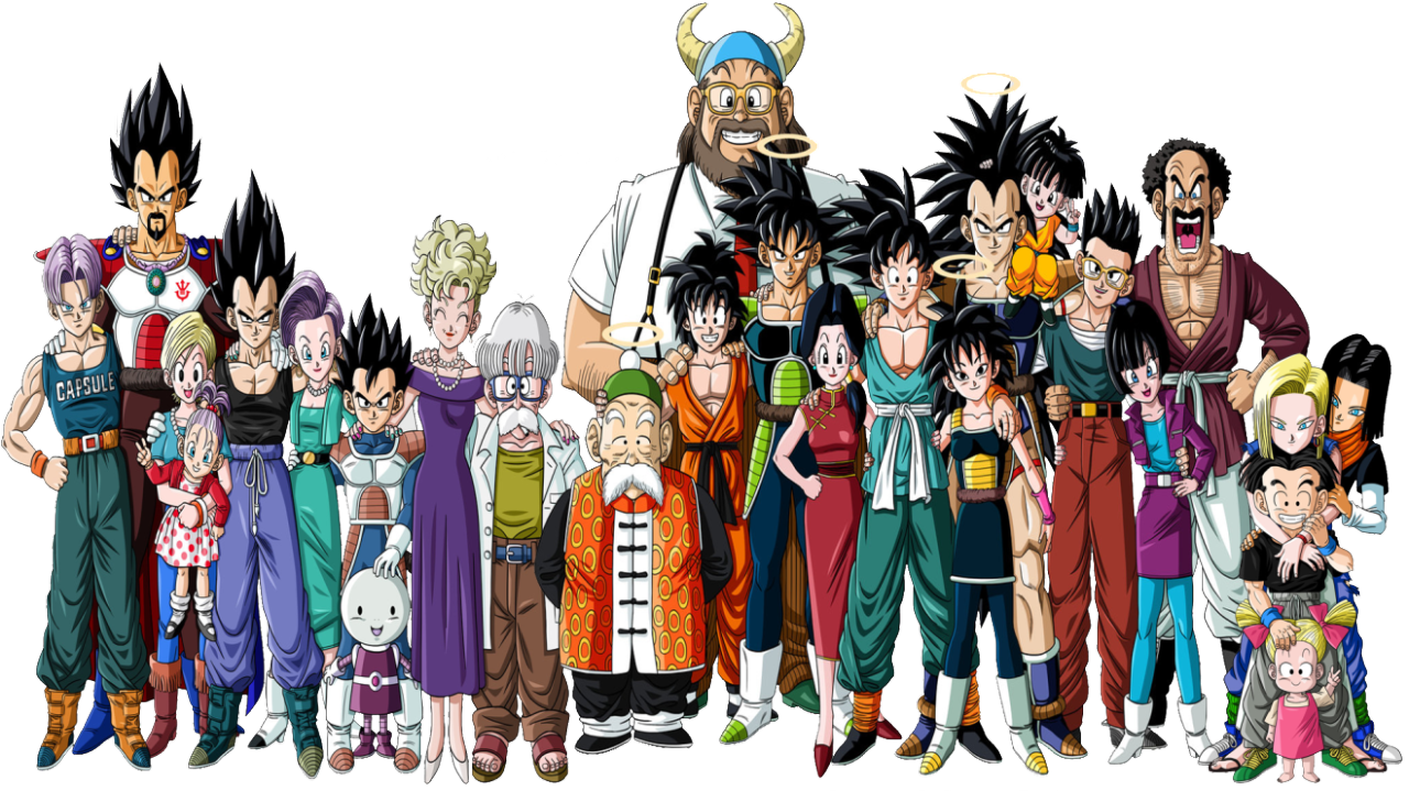 Dragon Ball Z Characters Lineup