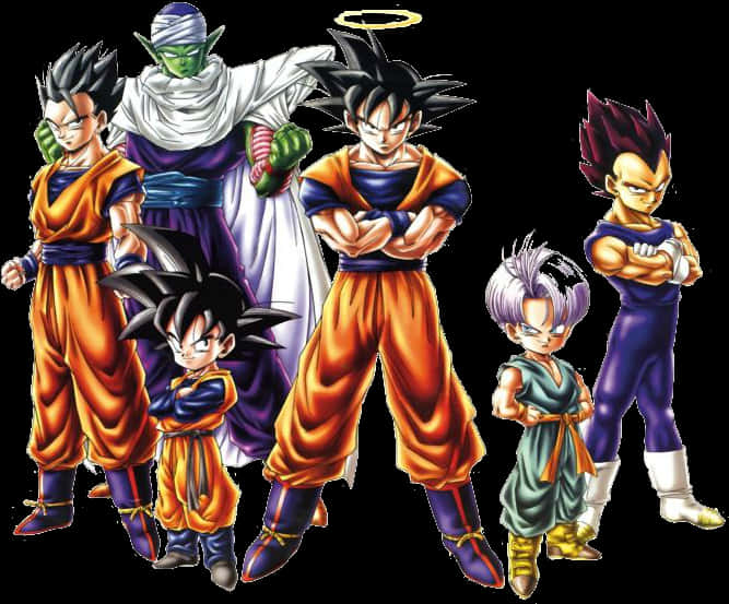 Dragon_ Ball_ Z_ Group_ Pose