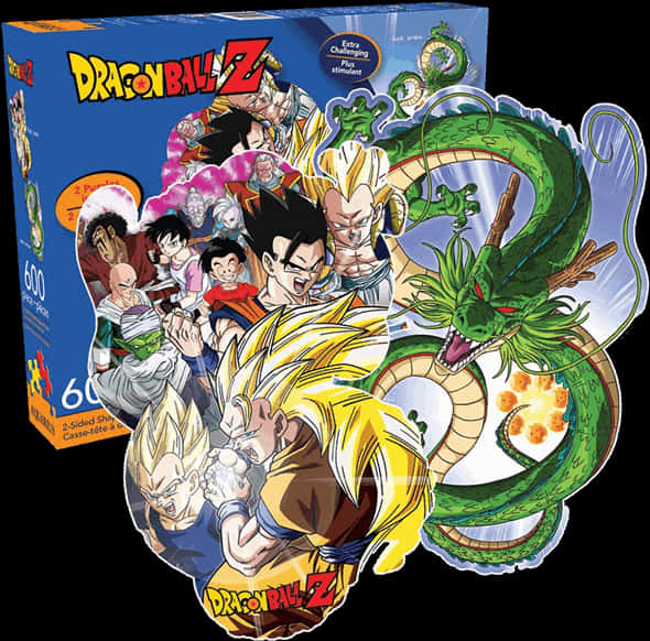 Dragon Ball Z Puzzle Packaging