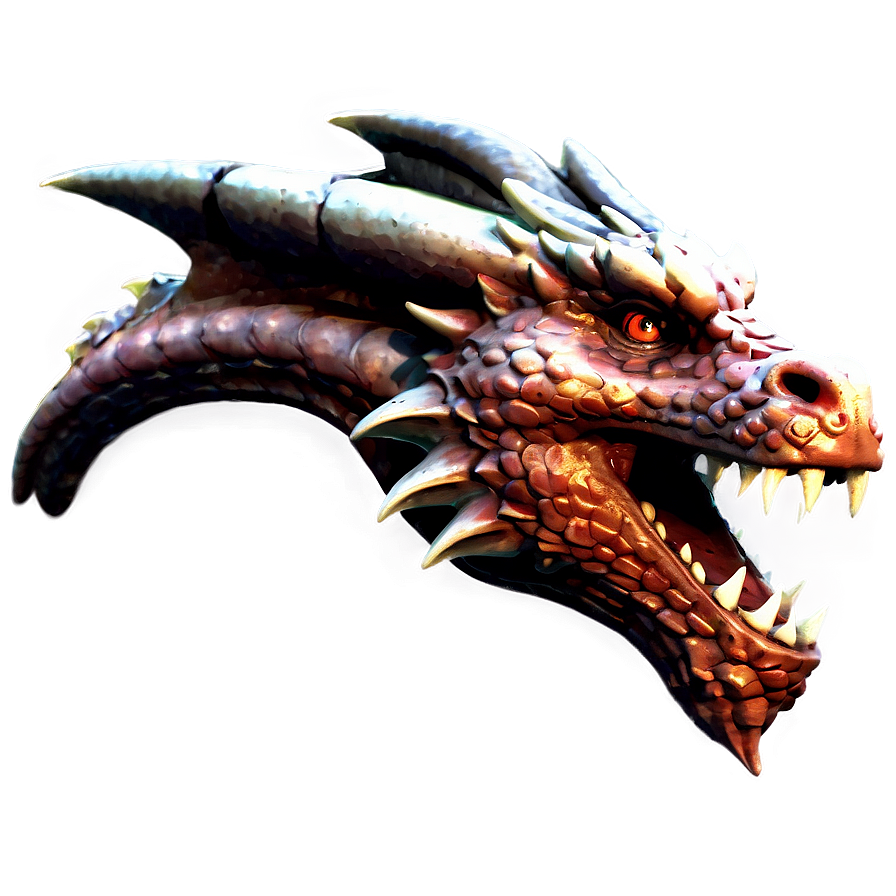 Dragon Head Closeup Png Ruv