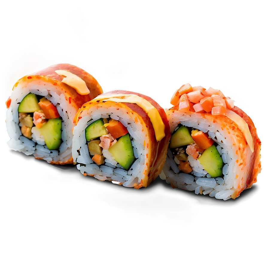 Dragon Roll Sushi Png 05212024