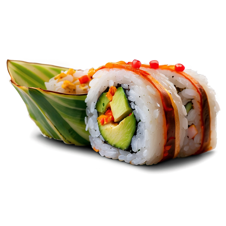 Dragon Roll Sushi Png 05212024