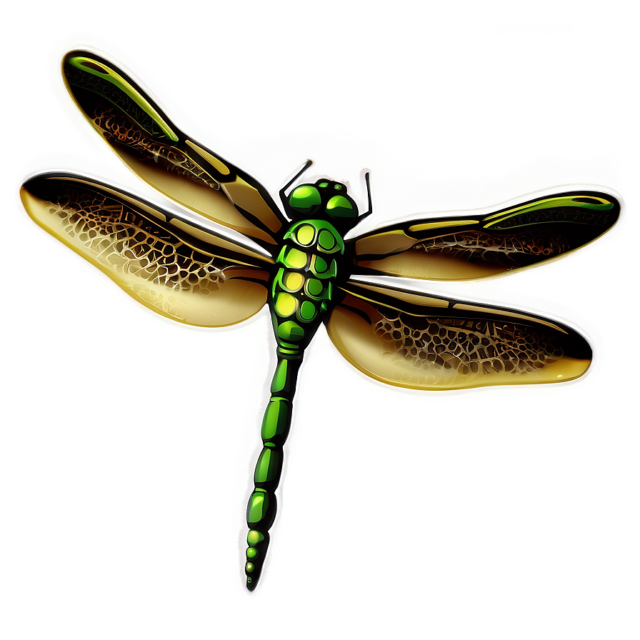 Dragonfly Illustration Png 05212024