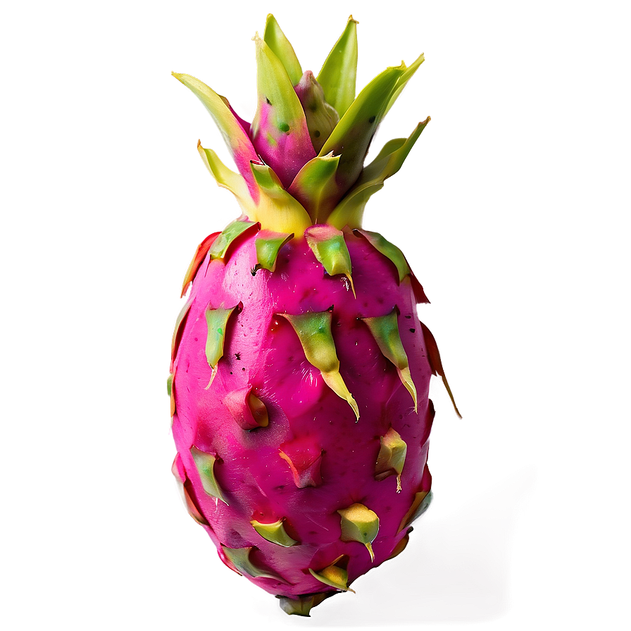 Dragonfruit On Blue Background Png Cpv