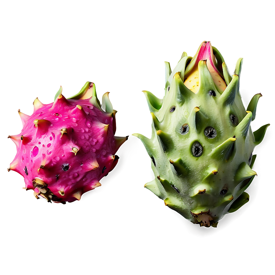 Dragonfruit With Water Drops Png 06122024