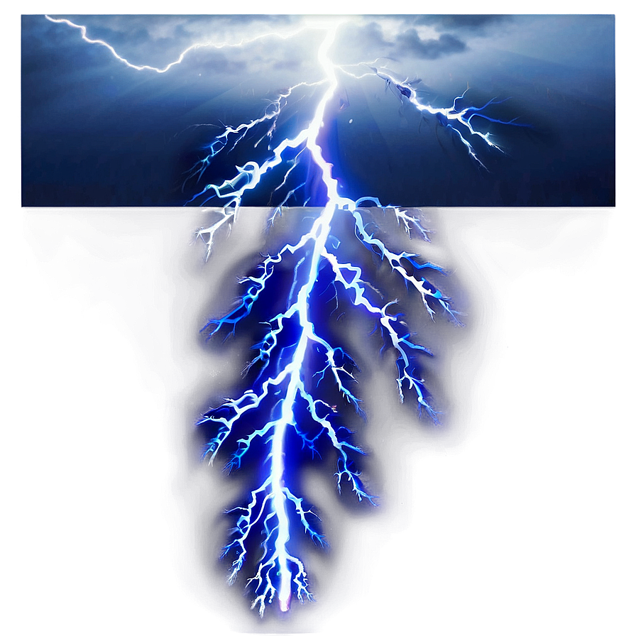 Dramatic Sky Lightning Png 44