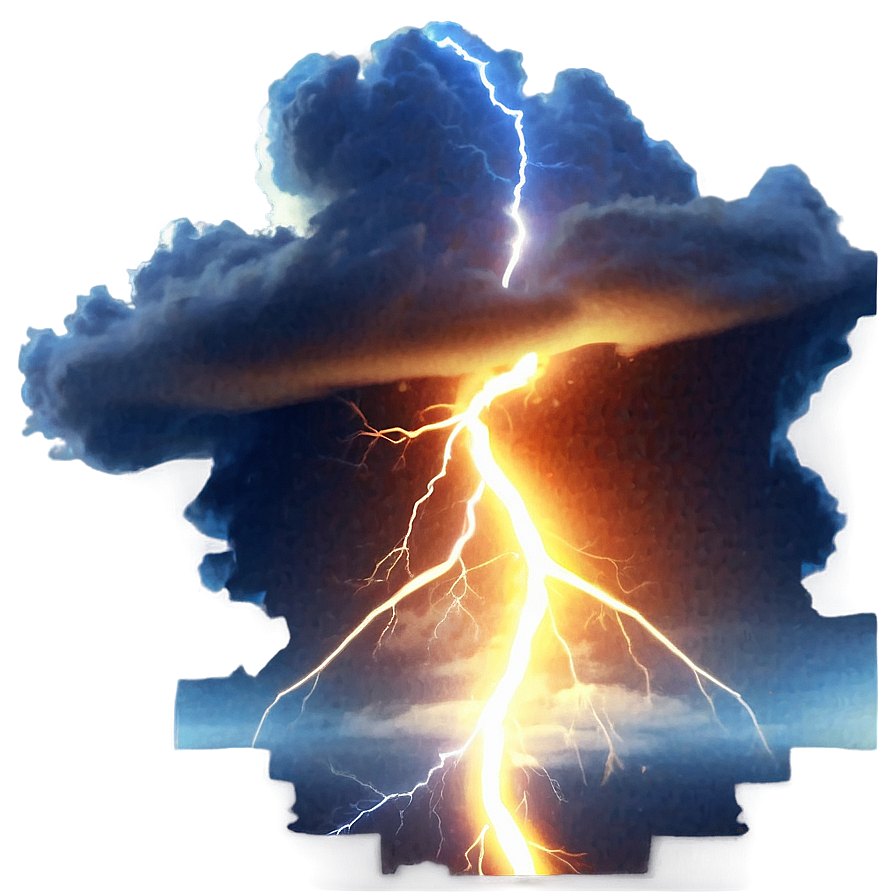 Dramatic Sky Lightning Png 71