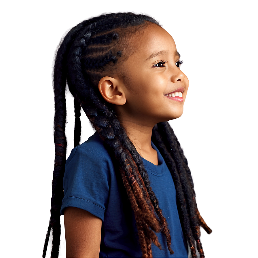 Dreadlocks For Kids Png 06252024