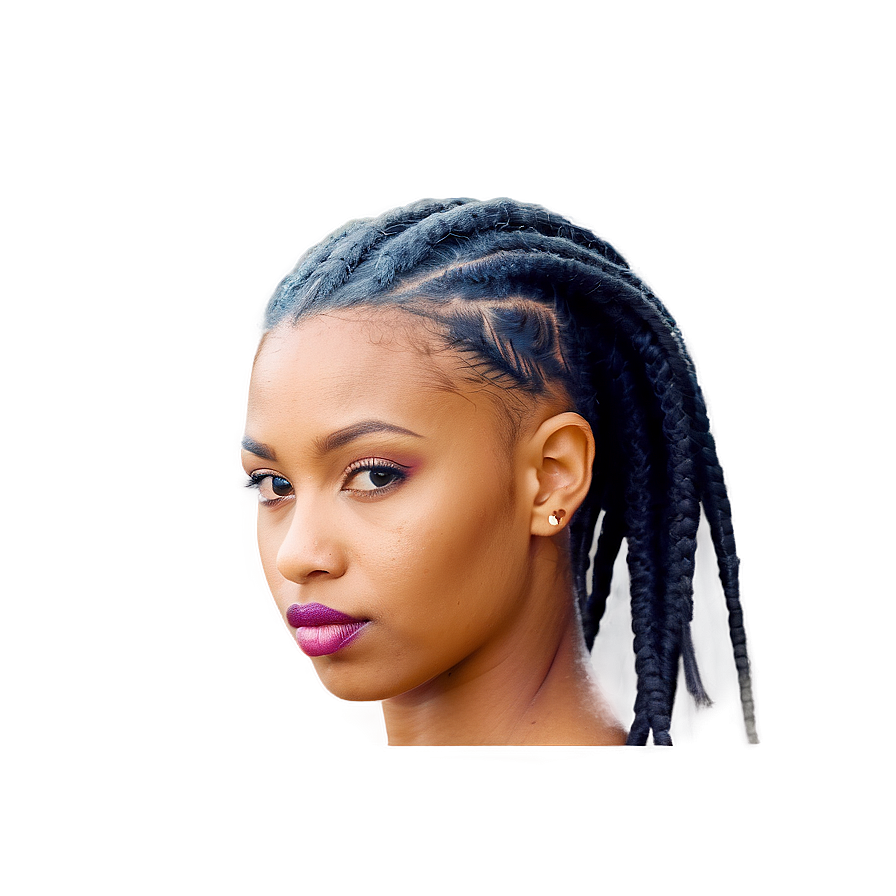 Dreadlocks With Undercut Png Kjp87