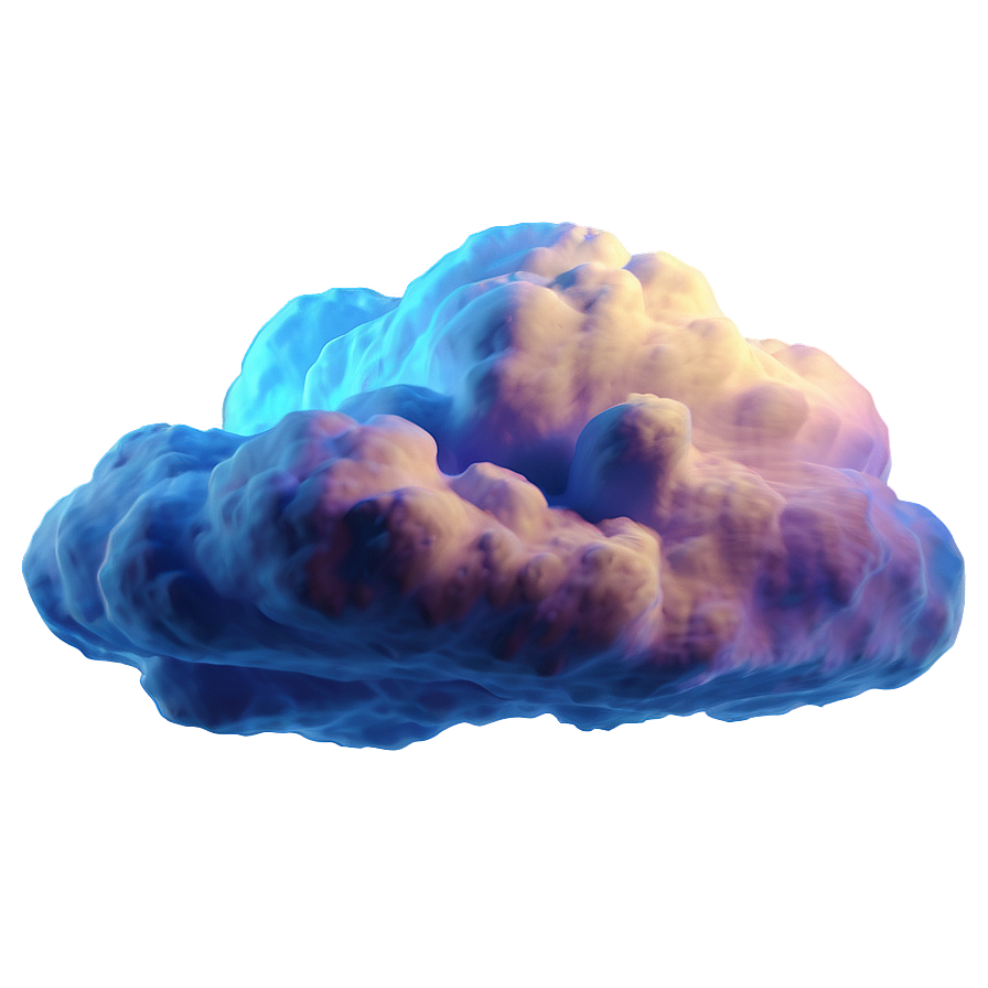 Dream Cloud With Aurora Borealis Png Xni75