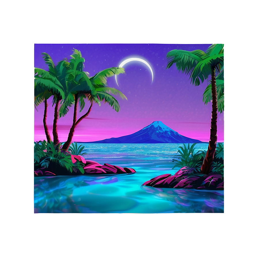 Dreamlike Vaporwave Scene Png Vsa64