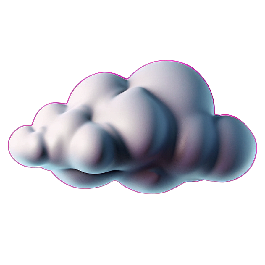 Dreamy Cloud Artwork Png Osw