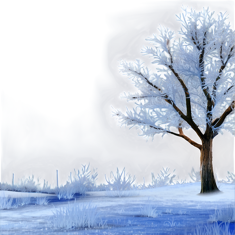 Dreamy Frosty Night Png 82