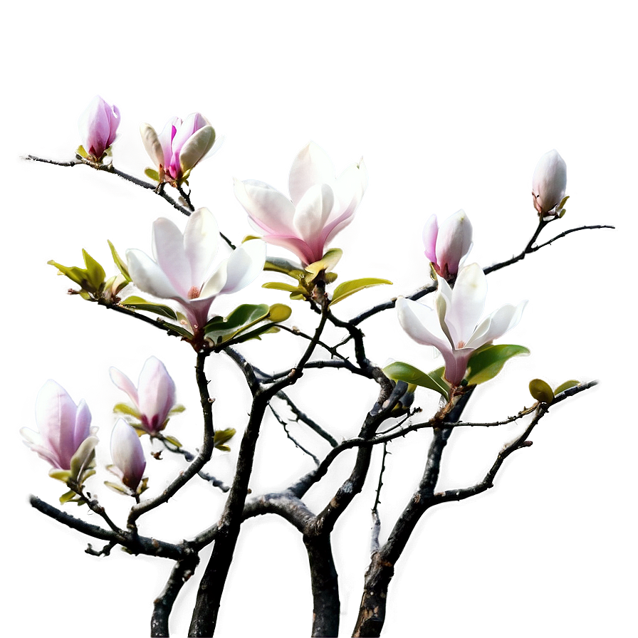 Dreamy Magnolia Landscape Png Yli