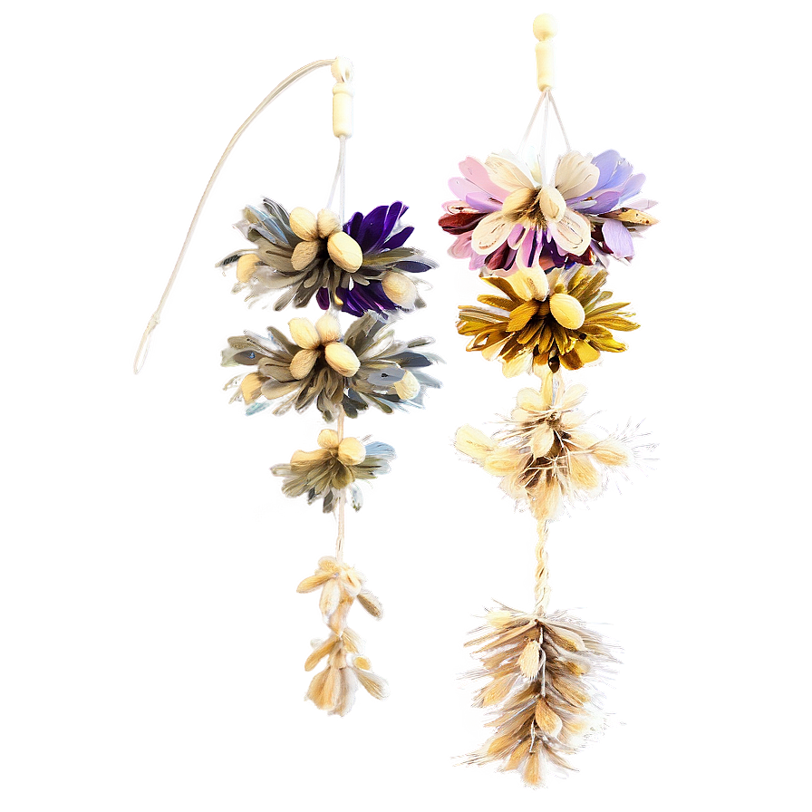 Dried Flower Mobiles For Nursery Png 06122024