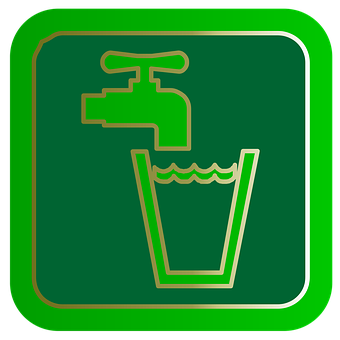 Drinking Water Sign Icon