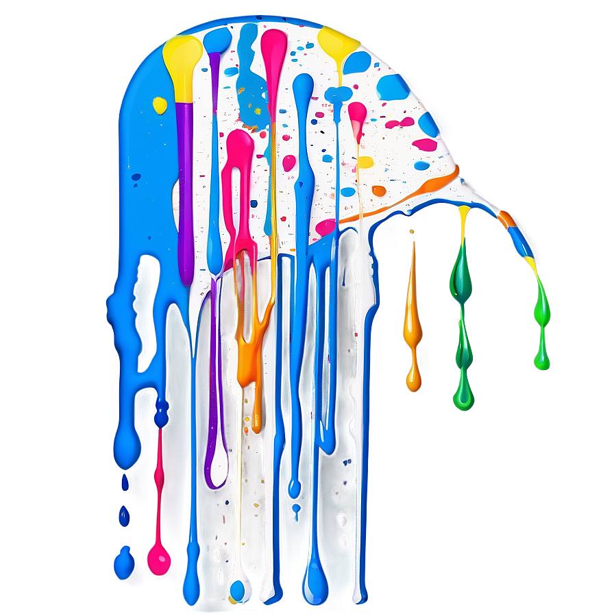 Dripping Paint Splatter Png 57