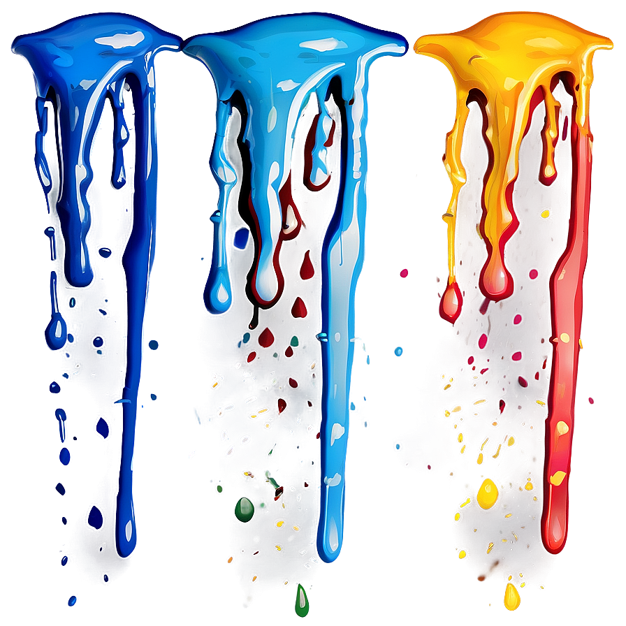 Dripping Paint Splatter Png Hqf