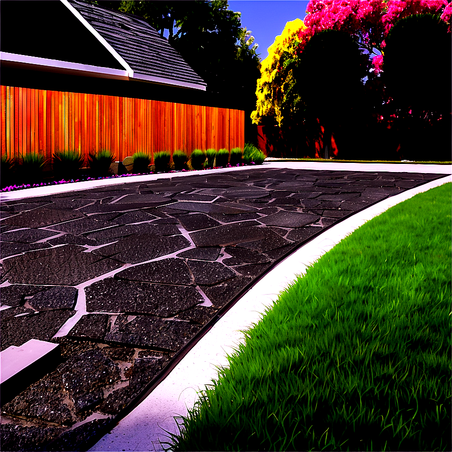 Driveway Design Ideas Png 44