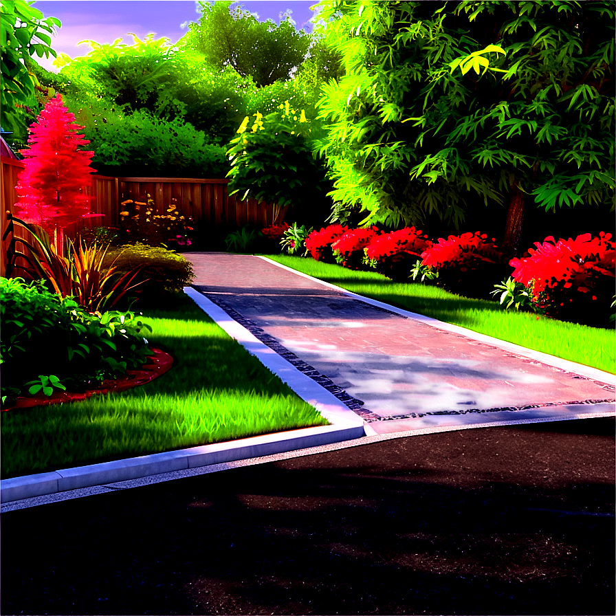 Driveway Landscaping Designs Png Prg62