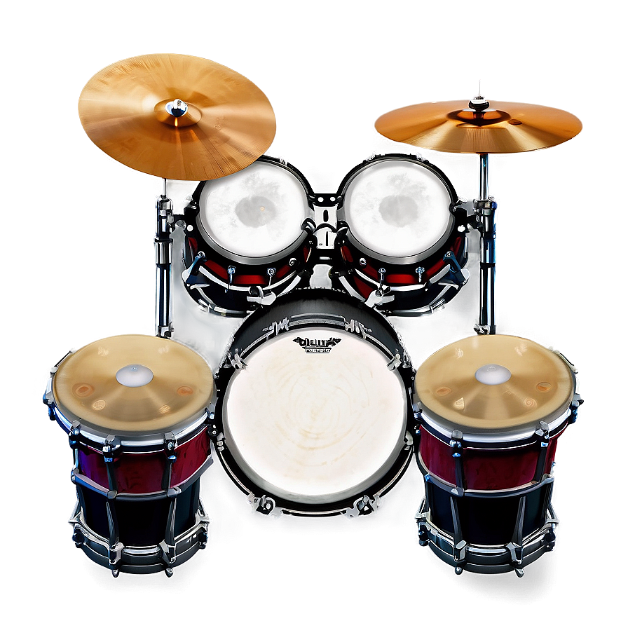 Drum Kit Top View Png Ces