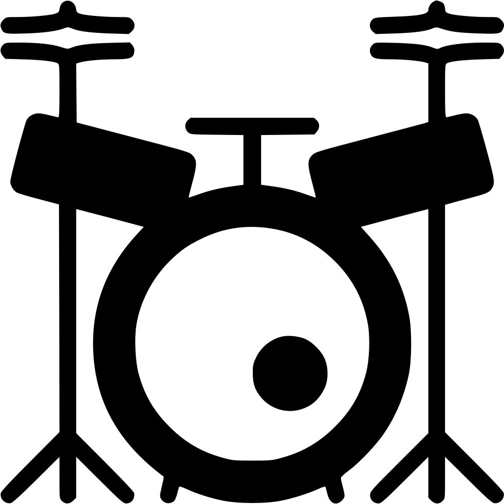 Drum Set Silhouette