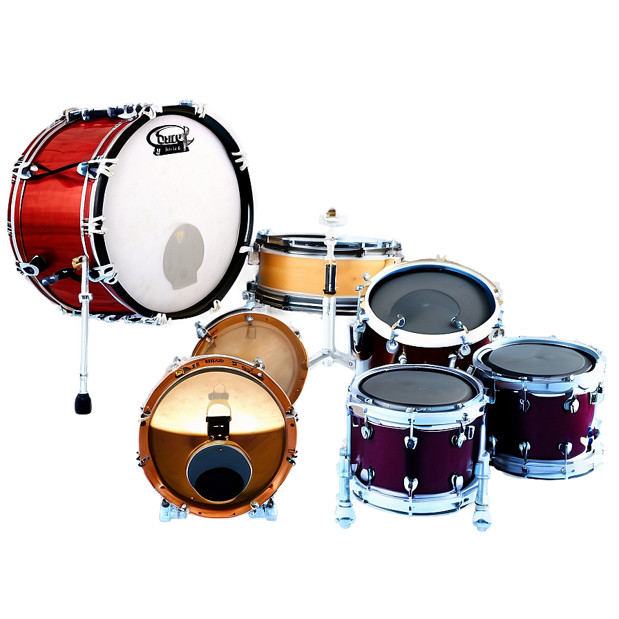 Drum Set Top View Png Cen