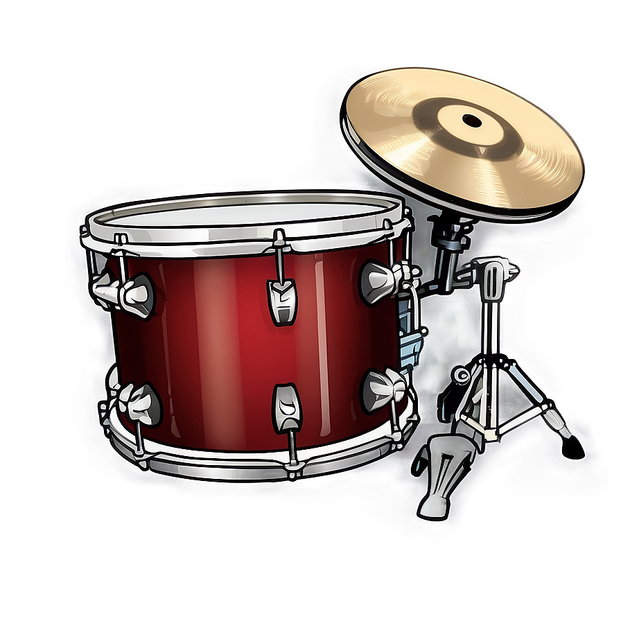 Drum Set Top View Png Guk