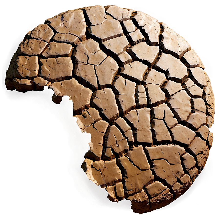 Dry Cracked Mud Texture Png Kfb10