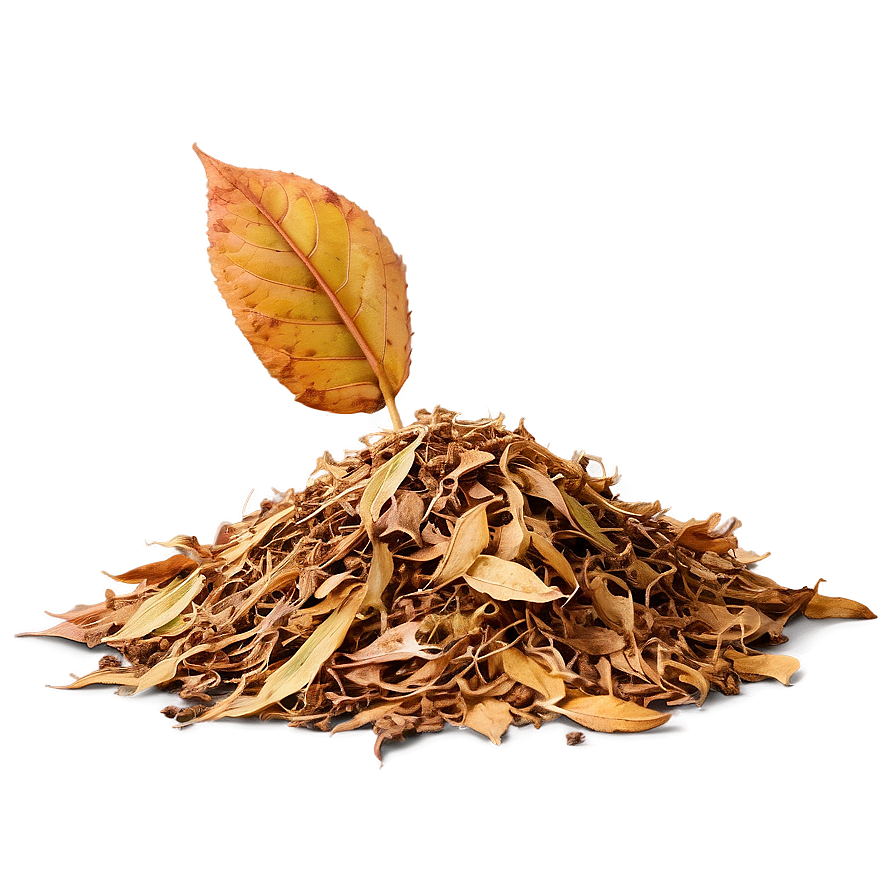 Dry Leaves Mound Png 06212024