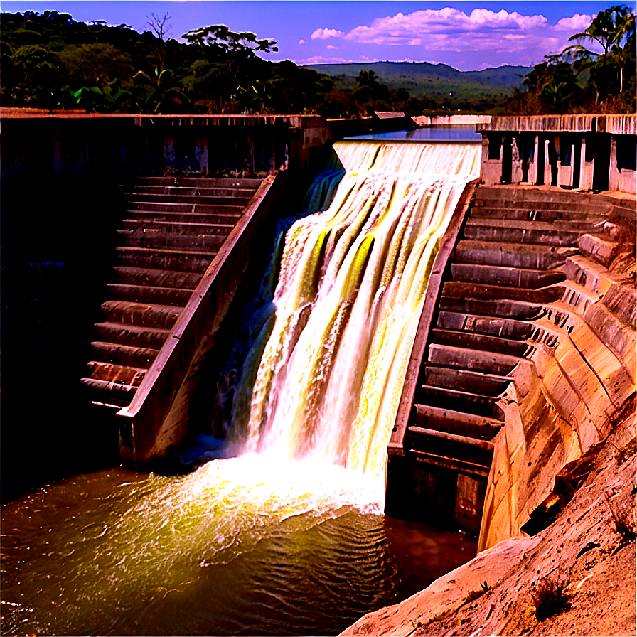 Dry Season Lower Water Dam Png 17