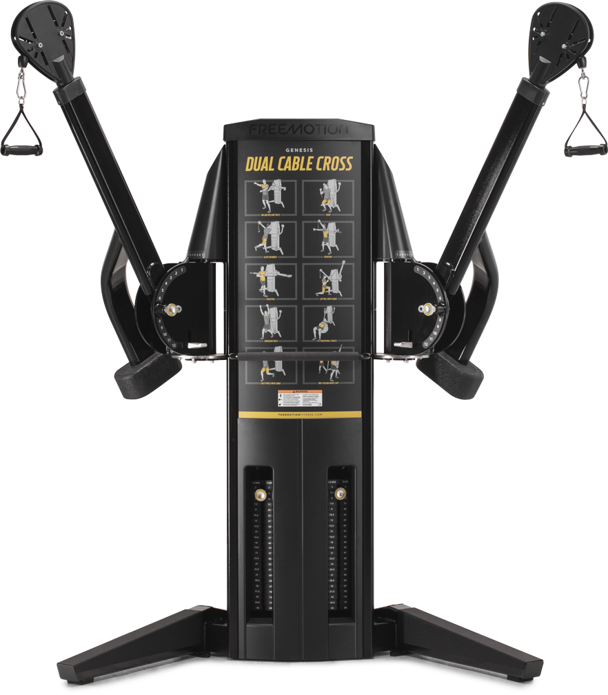 Dual Cable Cross Machine Freemotion Fitness Equipment