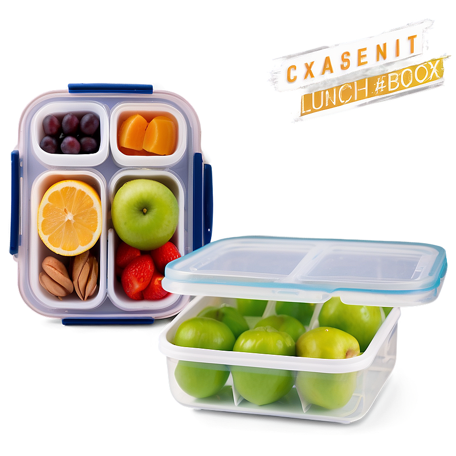 Dual Compartment Lunchbox Png 06132024