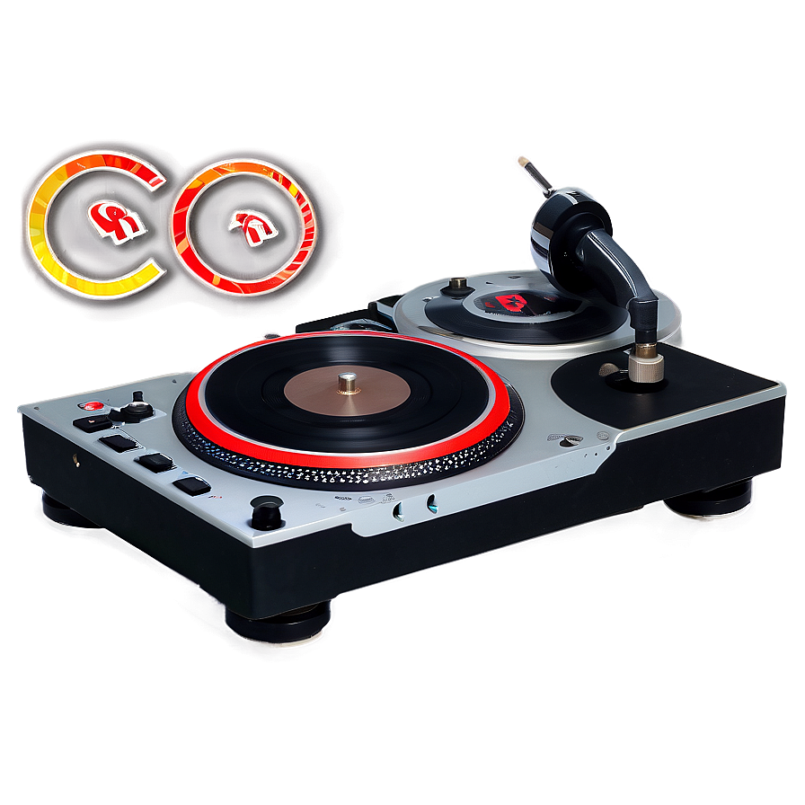 Dual Dj Turntable Png Inq