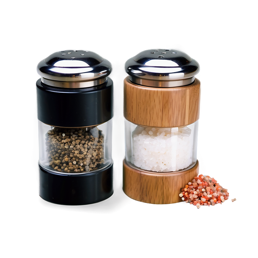 Dual Salt And Pepper Grinder Png 74