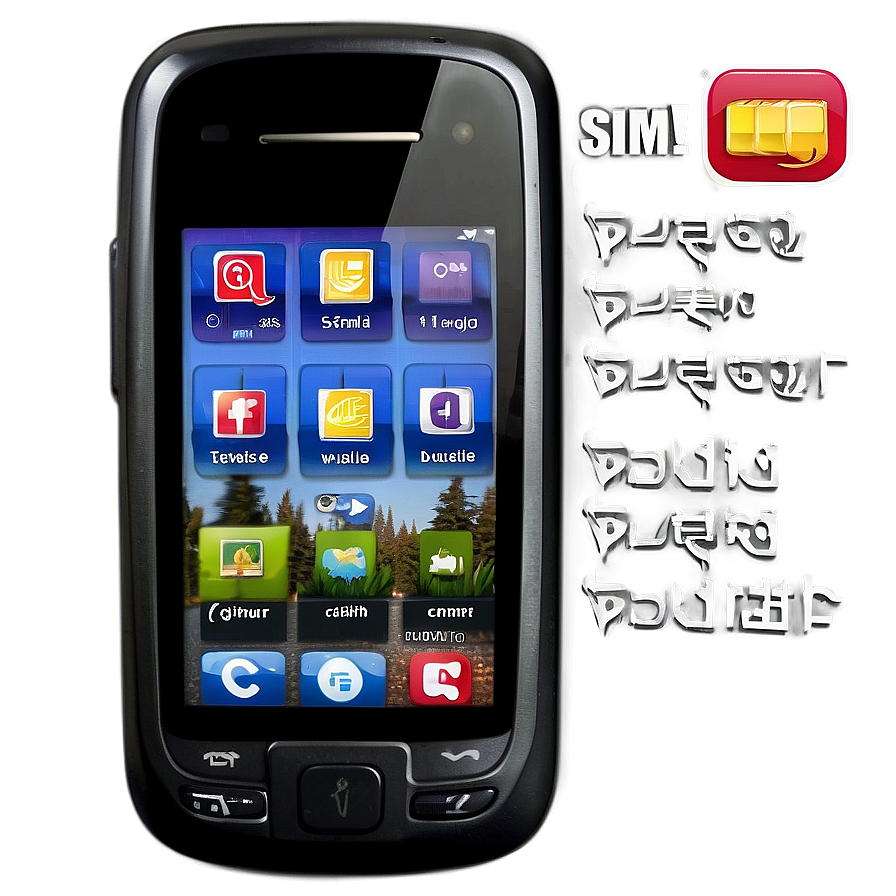 Dual Sim Cellphone Png 59