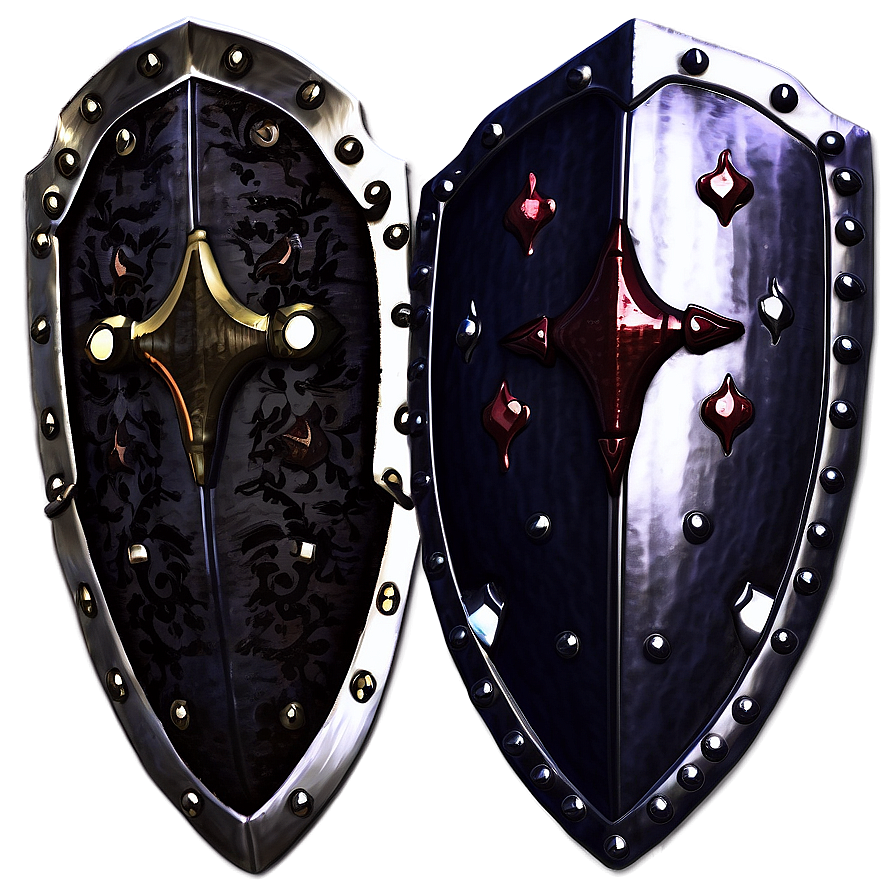 Dual Sword And Shield Artwork Png 06252024